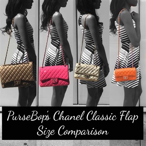 chanel mini classic size